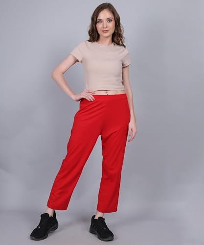 Image of Women's Cotton Light Weight Comfortable, Stretchable, Breathable & Soft Pant Style Jeggings