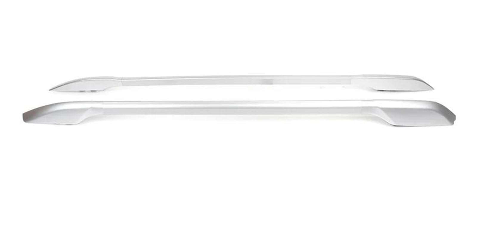 Portaequipajes Barra Superior Riel Techo para Toyota Land Cruiser Prado 150 FJ150 LC150 2010-2018 Baca Coche (Plata)