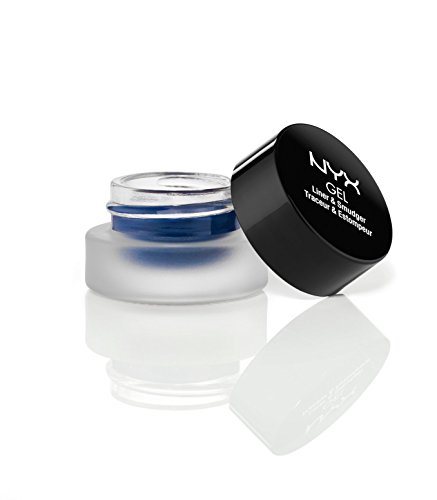NYX Gel Liner and Smudger Cobalt Blue fini mat anti bavure