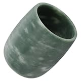 Artisanat en pierre de cristal : fabriquée en pierre de cristal naturelle, cette tasse à thé conserve sa beauté brute et unique