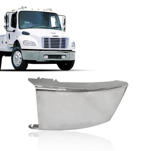 Chrome Metal Corner Bumper Cover Left Side compatible with 2003-2021 Freightliner M2 Business Class by Easyinst - Used condition - US$48.68