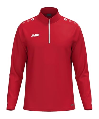 Ziptop One Unisexe JAKO Rouge M - Sweat Running et Entraînement Football