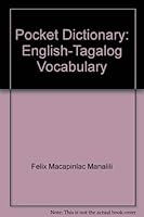 Pocket Dictionary an English-Tagalog Vocabulary 9718643028 Book Cover