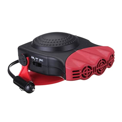 Newin Star Car Heater, Car Heater Windshield Defogger 12V 150W Portable Car Window Heater Cooler Fan Plug Into Lighter Cover