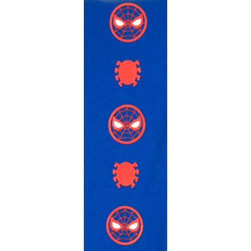 Marvel Spider-Man Hoodie And T-Shirt Combo 2-Pack For Boys, Boys Spiderman Hooded Sweatshirt And Tee Bundle Set (Blue/Red, Size 5/6) #TOP6