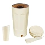 電動ミキシングカップ 電動攪拌カップ 電動プロテインパウダーミキシングカップ プロテインパウダーミキシングカップ シェイキングカップ ミキシングカップ ブレンダー 粉ミルク、青汁、卵、コーヒー、薬用パウダー撹拌 食品グレード材料 USB充電 フィットネス トレーニング プロテインシェイク 運動用 (ブラウンのアップグレード版)