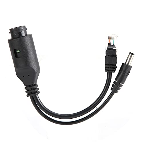 POE Splitter, Voip Adapter POE Adapter with High Performance 24V for POE Devices (Black)