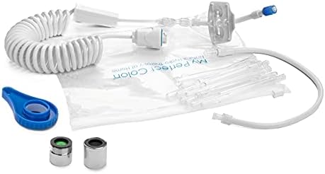 Colon Cleanse My Perfect Colon Care, Enema Kit for Colon Cleansing, It Connects to The Faucet, Douche for Deep Colonic Irrigation at Home, Italian Product