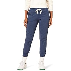 Amazon Essentials Pantalón de chándal en Felpa (Disponible en Tallas Grandes) Mujer, Avena Mezcla, S