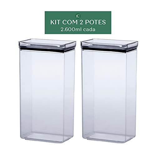 Kit Potes Herméticos 2 Peças - Paramount