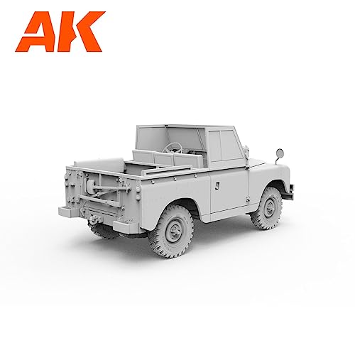 AK Interactive 1/35 Land Rover 88 Series IIA Rover 8 miniatura 4