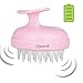 Produktbild Kopfhaut Massage Elektrisch, Shampoo-Bürste, Handmassagegerät Kopfmassage für Kopf, Nacken, Schultern sowie Rücken, Kunststoffbürste mit Vibrationseffekt, stimuliert den Haarwuchs,wasserfest,Queenwill