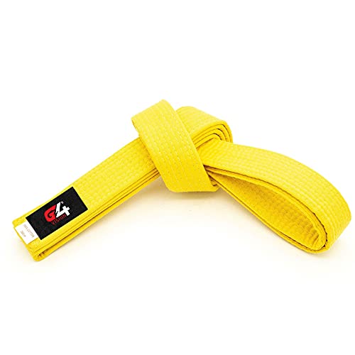 G4 Vision Black Karate Belts Martial Arts Uniform Ranking Taekwondo Karate Judo Bjj Colored Ranking Belt Aikido Kempo Sports For All Purpose #TOP27