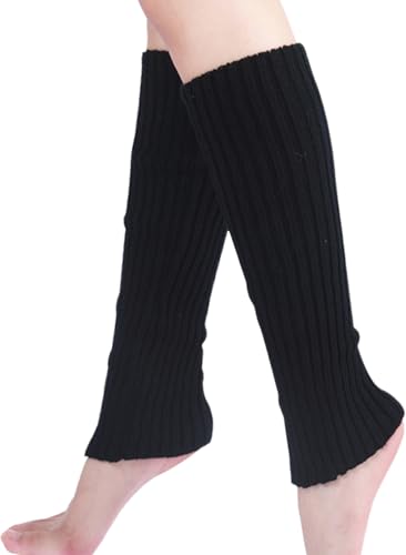 Galsang Leg Warmers for Women 80s Ribbed Knitted Long Socks for Party Sports Ballet Dance Skating Yoga Junior,#K317
