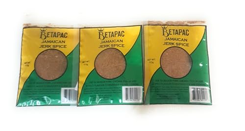 Betapac Jamaican Jerk Seasoning, 113g Pack of 3