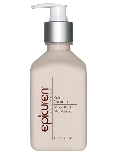 epicuren DISCOVERY Kukui Coconut After Bath Body Moisturizer 8 Fl Oz