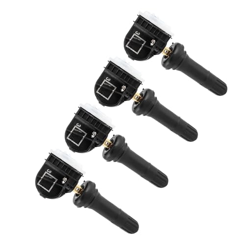 Ejoyous Sensore di Pressione Pneumatici per Auto, 4 Pezzi, sensore di Pressione Pneumatici RDKS, Codolo valvola, sensori di Controllo della Pressione degli Pneumatici e di Controllo TPMS