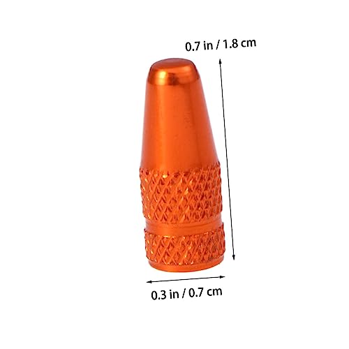 Tapas de válvula para bicicleta Toyvian, 12 piezas, aleación de aluminio, ligeras, tapas contra el polvo, estilo francés, aptas para bicicletas de montaña y carretera miniatura 2