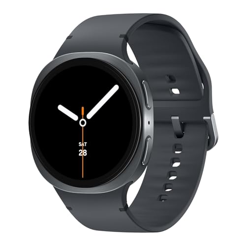 Image of Samsung Galaxy Ai Watch 8 Latin American Version Sm-L320 (40mm) Bluetooth Wellness Tips Heart Rate Sleep to Workout Fitness Tracker (Dark Gray SM-L320NDAALTA)