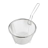 Photo Gallery babominimer cestello in acciaio inox con manico ergonomico e rivestimento non rivestito, scolapasta portatile per friggere, cuocere a vapore e sciacquare verdure, pollo o (acciaio 304) Photo Gallery babominimer cestello in acciaio inox con manico ergonomico e rivestimento non rivestito, scolapasta portatile per friggere, cuocere a vapore e sciacquare verdure, pollo o (acciaio 304)