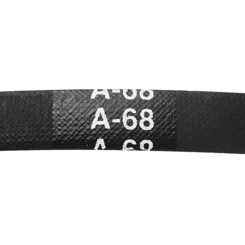 Image of uxcell 4pcs A68 or 4L700 Classic Wrapped Rubber V-Belt, 68 inch(1725mm) Inside Circumference, A Profile V Belt