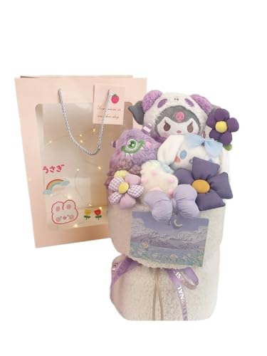 シナモロール ポムポムプリン 花束 ぬいぐるみ 枯れない花 人気 贈り物誕生日プレゼント 友達 子供 記念日 母の日 結婚式 入学式 卒業祝い 教師の日 発表会 ?意プレゼント インテリア(カラー2)