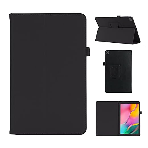 elitegadget Capa para Samsung Galaxy Tab S6 Lite 10,4 polegadas SM-P620/P625/P613/P619/P610/P615 (2024/2022/2020) - Capa de couro PU leve com suporte (preta)