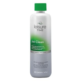 Leisure Time 45450A Jet Clean Spa Cleaner for Spas and Hot Tubs, 1-Pint