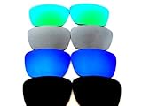 Galaxy Replacement lenses For Oakley Fuel Cell Polarized Black/Blue/Titanium/Green