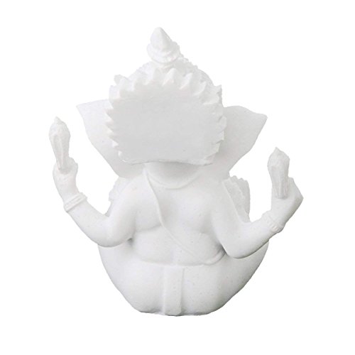 Estatua de Ganesha de Piedra Arenisca Hecha a Mano miniatura 3