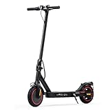 Electric Scooter, 350W Powerful Motor, 18 MPH Top Speed, 12 Miles Long Range, 8.5' Pneumatic Tires & Drum Brakes, UL 2272 Certified, Foldable Commuting Electric Scooter for Adults 14+