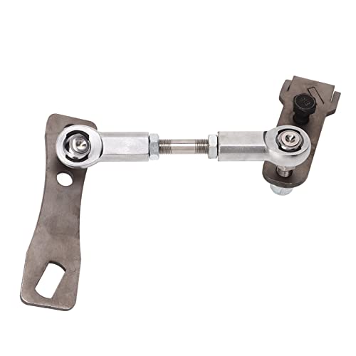 Transfer Case Linkage, Stainless Steel Transfer Case Linkage Transfer Case Linkage Components Easy Install Silver Rust Proof Replacement for Jeep Cherokee XJ Comanche MJ 1986‑2001