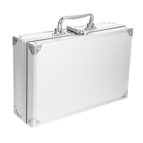 jojofuny Tool Storage Box Portable Safety Case for Tools Organizer for Home Office and Garage Use Versatile Right-angle Design with Capacity