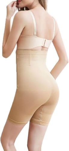 Image of ELEG & STILANCE Women's High-Waisted Body Shaper Tummy Control Slimming Shapewear with Corset, Wired Tummy Tucker, Postpartum Belly Fat Reduction Abdominal Belt