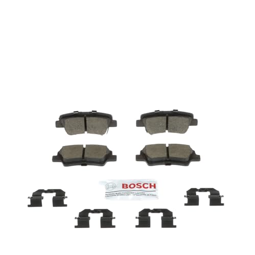BOSCH BC1848 QuietCast Premium Ceramic Disc Brake Pad Set - Compatible with Select Hyundai Tucson; Kia Sportage; REAR by Bosch - Used condition - US$19.78
