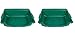 Produktbild Argee RG155-2 Tablett, für Gärtner, tragbar, Grün, 2 Stück