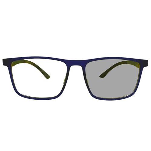 Image of Vast Photochromic Blue Cut Computer Glasses for Eye Protection | Zero Power Anti Glare & Blue Light Filter | UV Protect Specs for Men & Women| Frames| Cooling Glasses Lens