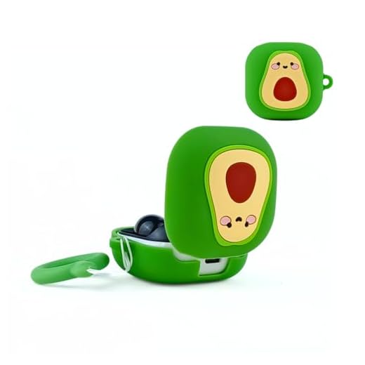 Capa Protetora abacate compatível com Samsung Galaxy Buds 2, Buds Live,Buds Pro, Buds FE