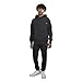 Soft Knit Basic Pullover Hoodie Black
