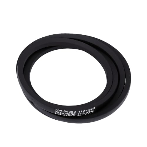 Horett Correa para Plataforma de Cortacésped de 1/2 X 96,5 Pulgadas para