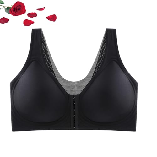 Lyzlook Bras,Lyzlook Bras Front Closure, Lunahug Seamless Front Buckle Cross Back Shaping Bra