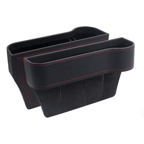 CSYSWJZD Organizador Coche Asiento para VW Lamando 2015-2021,Gap Organizador Caja Almacenamiento Lateral Filler Interior Accesorios,A2-black
