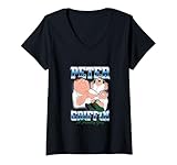 Womens Family Guy Peter Griffin A Family Guy Collage V-Neck T-Shirt