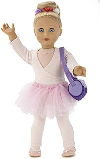 Playtime by Eimmie Capezio 18" Ballerina Doll with 10pc Outfit and Dance Bag
