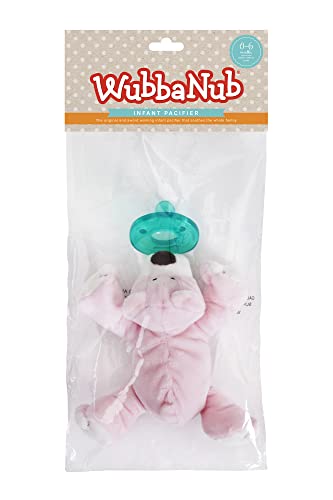 WubbaNub Infant Pacifier - Pink Bear