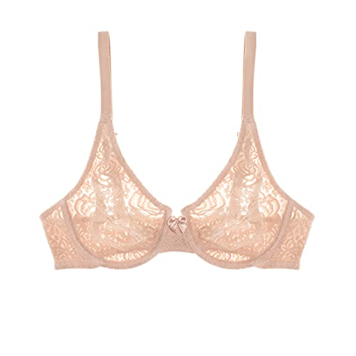 Wacoal Women's Halo Lace Molded Underwire Bra Molded Bra