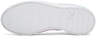 PUMA Women's Carina 2.0 Gradient Sneaker, White White-Pearl Pink, 9 | Image 3