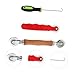 1Set Window Screen Repair Tool Kit Spline Roller Hook for Easy Installation Durable Mesh Screen Accessories for Patio Porch Garden and Pool Screens