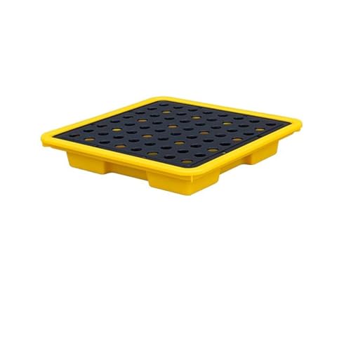 Plataforma modular apilable palé de plástico antiderrame 13,2 cm 2