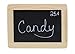Creative Hobbies® Synthetic Chalkboard with Unfinished Wood Frame, 4 x 6 Inch -Pack of 6 Chalkboards